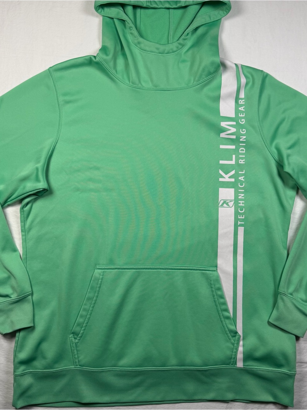 Klim Women’s Vista Hoodie XL Green Mint Technical Riding Gear Pullover